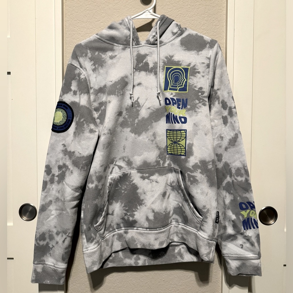 Tie Dye Graphic Hoodie